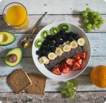 Fruit porridge